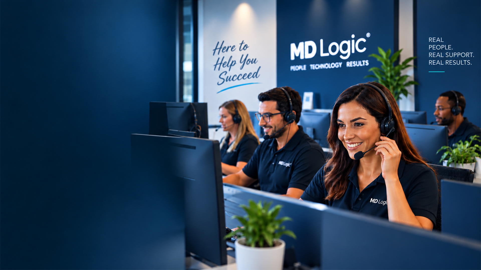 mdlogic live expert support banner