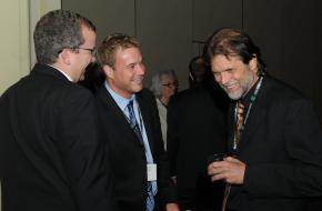 Chad Lewis, Tom Cahill and Dave Castles Enjoying the Conference